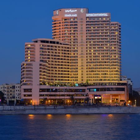Hotel Intercontinental Cairo Semiramis By Ihg Zewnętrze zdjęcie The Nile City Towers