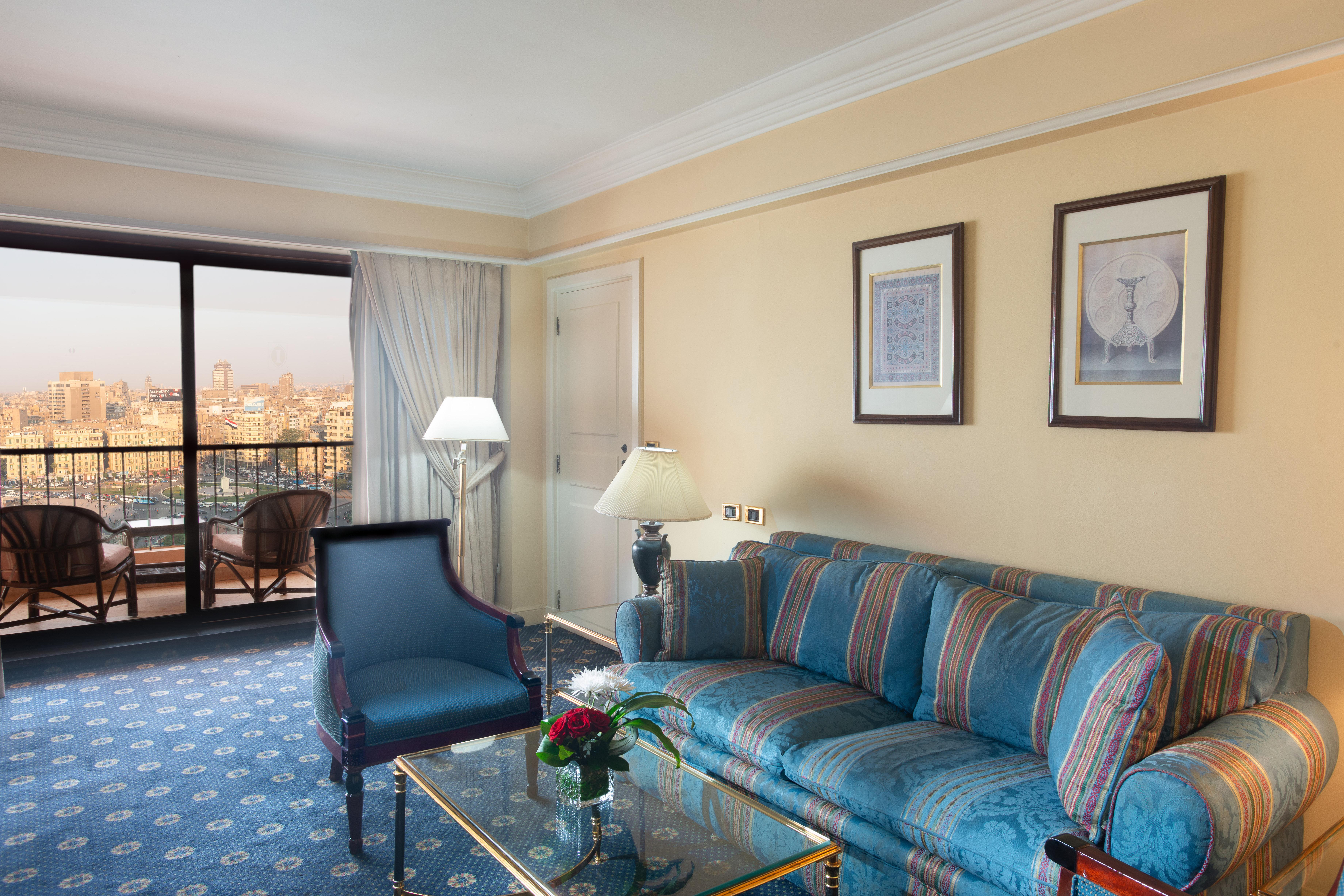 Hotel Intercontinental Cairo Semiramis By Ihg Zewnętrze zdjęcie A suite at the Hilton Cairo
