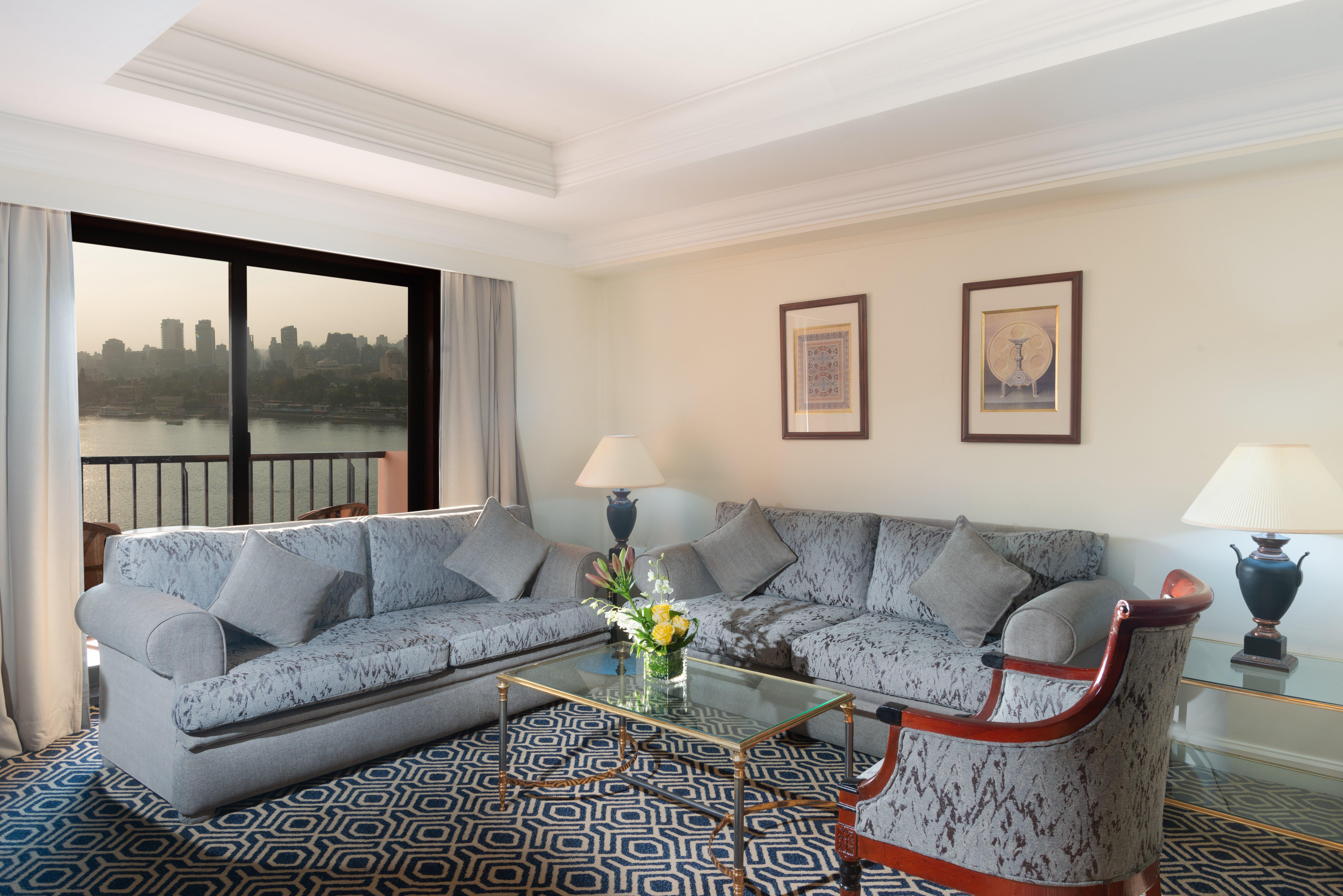 Hotel Intercontinental Cairo Semiramis By Ihg Zewnętrze zdjęcie A living room